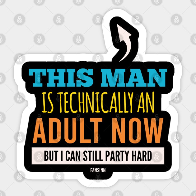 technically adult age Sticker by fansinn